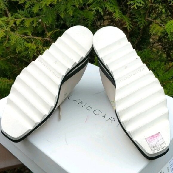 Stella McCartney Star Platform Wedge Mules - EUC - Picture 11 of 12